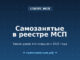 Самозанятые в реестре МСП с 2025: какие двери это открыло